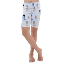 Kids  Lightweight Velour Cropped Yoga Leggings 