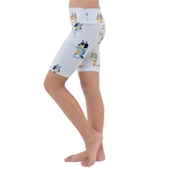 Kids  Lightweight Velour Cropped Yoga Leggings 