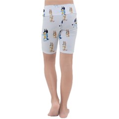 Kids  Lightweight Velour Cropped Yoga Leggings 