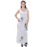 Bluey, Bluey merch, Bluey pattern, Bluey Bluey, bingo, Bluey design, bluey dog Sleeveless Velour Maxi Dress Bluey, Bluey merch, Bluey pattern, Bluey Bluey, bingo, Bluey design, bluey dog Sleeveless Velour Maxi Dress