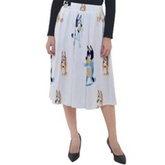 Classic Velour Midi Skirt  
