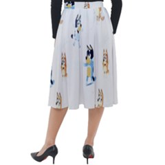 Classic Velour Midi Skirt  