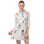 Bluey, Bluey merch, Bluey pattern, Bluey Bluey, bingo, Bluey design, bluey dog Mini Skater Shirt Dress Bluey, Bluey merch, Bluey pattern, Bluey Bluey, bingo, Bluey design, bluey dog Mini Skater Shirt Dress