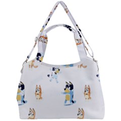 Double Compartment Shoulder Bag 