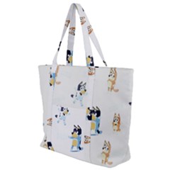 Zip Up Canvas Bag 