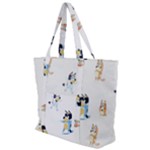 Bluey, Bluey merch, Bluey pattern, Bluey Bluey, bingo, Bluey design, bluey dog Zip Up Canvas Bag Bluey, Bluey merch, Bluey pattern, Bluey Bluey, bingo, Bluey design, bluey dog Zip Up Canvas Bag