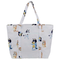 Zip Up Canvas Bag 