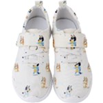 Bluey, Bluey merch, Bluey pattern, Bluey Bluey, bingo, Bluey design, bluey dog Men s Velcro Strap Shoes Bluey, Bluey merch, Bluey pattern, Bluey Bluey, bingo, Bluey design, bluey dog Men s Velcro Strap Shoes