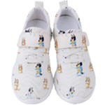 Bluey, Bluey merch, Bluey pattern, Bluey Bluey, bingo, Bluey design, bluey dog Women s Velcro Strap Shoes Bluey, Bluey merch, Bluey pattern, Bluey Bluey, bingo, Bluey design, bluey dog Women s Velcro Strap Shoes