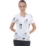Bluey, Bluey merch, Bluey pattern, Bluey Bluey, bingo, Bluey design, bluey dog Short Sleeve Zip Up Jacket Bluey, Bluey merch, Bluey pattern, Bluey Bluey, bingo, Bluey design, bluey dog Short Sleeve Zip Up Jacket
