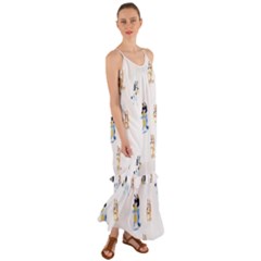 Cami Maxi Ruffle Chiffon Dress 