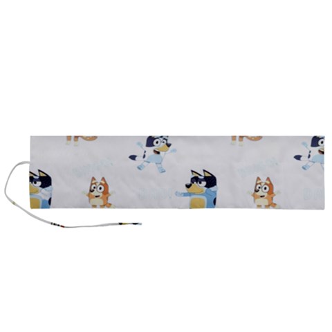 Bluey, Bluey merch, Bluey pattern, Bluey Bluey, bingo, Bluey design, bluey dog Roll Up Canvas Pencil Holder (L) from ArtsNow.com