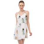 Bluey, Bluey merch, Bluey pattern, Bluey Bluey, bingo, Bluey design, bluey dog Summer Time Chiffon Dress Bluey, Bluey merch, Bluey pattern, Bluey Bluey, bingo, Bluey design, bluey dog Summer Time Chiffon Dress
