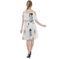 Cut Out Shoulders Dress 