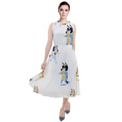 Round Neck Boho Dress 
