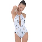 Bluey, Bluey merch, Bluey pattern, Bluey Bluey, bingo, Bluey design, bluey dog Plunge Cut Halter Swimsuit Bluey, Bluey merch, Bluey pattern, Bluey Bluey, bingo, Bluey design, bluey dog Plunge Cut Halter Swimsuit