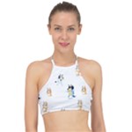 Bluey, Bluey merch, Bluey pattern, Bluey Bluey, bingo, Bluey design, bluey dog Halter Bikini Top Bluey, Bluey merch, Bluey pattern, Bluey Bluey, bingo, Bluey design, bluey dog Halter Bikini Top