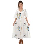 Bluey, Bluey merch, Bluey pattern, Bluey Bluey, bingo, Bluey design, bluey dog Kimono Sleeve Boho Dress Bluey, Bluey merch, Bluey pattern, Bluey Bluey, bingo, Bluey design, bluey dog Kimono Sleeve Boho Dress