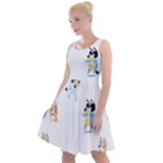 Bluey, Bluey merch, Bluey pattern, Bluey Bluey, bingo, Bluey design, bluey dog Knee Length Skater Dress Bluey, Bluey merch, Bluey pattern, Bluey Bluey, bingo, Bluey design, bluey dog Knee Length Skater Dress
