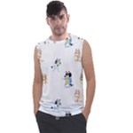 Bluey, Bluey merch, Bluey pattern, Bluey Bluey, bingo, Bluey design, bluey dog Men s Regular Tank Top Bluey, Bluey merch, Bluey pattern, Bluey Bluey, bingo, Bluey design, bluey dog Men s Regular Tank Top