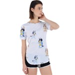 Bluey, Bluey merch, Bluey pattern, Bluey Bluey, bingo, Bluey design, bluey dog Perpetual Short Sleeve T-Shirt Bluey, Bluey merch, Bluey pattern, Bluey Bluey, bingo, Bluey design, bluey dog Perpetual Short Sleeve T-Shirt