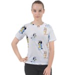 Bluey, Bluey merch, Bluey pattern, Bluey Bluey, bingo, Bluey design, bluey dog Women s Sport Raglan T-Shirt Bluey, Bluey merch, Bluey pattern, Bluey Bluey, bingo, Bluey design, bluey dog Women s Sport Raglan T-Shirt
