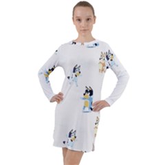 Long Sleeve Hoodie Dress 