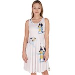 Bluey, Bluey merch, Bluey pattern, Bluey Bluey, bingo, Bluey design, bluey dog Knee Length Skater Dress With Pockets Bluey, Bluey merch, Bluey pattern, Bluey Bluey, bingo, Bluey design, bluey dog Knee Length Skater Dress With Pockets
