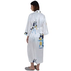 Maxi Satin Kimono 