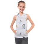 Bluey, Bluey merch, Bluey pattern, Bluey Bluey, bingo, Bluey design, bluey dog Kids Sleeveless Hoodie Bluey, Bluey merch, Bluey pattern, Bluey Bluey, bingo, Bluey design, bluey dog Kids Sleeveless Hoodie