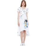 Bluey, Bluey merch, Bluey pattern, Bluey Bluey, bingo, Bluey design, bluey dog High Low Boho Dress Bluey, Bluey merch, Bluey pattern, Bluey Bluey, bingo, Bluey design, bluey dog High Low Boho Dress