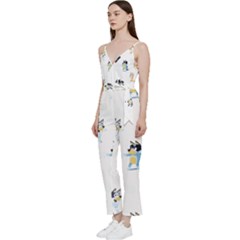 V-Neck Camisole Jumpsuit 