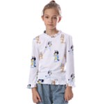 Bluey, Bluey merch, Bluey pattern, Bluey Bluey, bingo, Bluey design, bluey dog Kids Frill Detail T-Shirt Bluey, Bluey merch, Bluey pattern, Bluey Bluey, bingo, Bluey design, bluey dog Kids Frill Detail T-Shirt