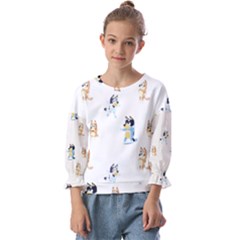 Kids  Cuff Sleeve Top 
