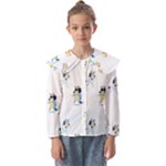 Bluey, Bluey merch, Bluey pattern, Bluey Bluey, bingo, Bluey design, bluey dog Kids Peter Pan Collar Blouse Bluey, Bluey merch, Bluey pattern, Bluey Bluey, bingo, Bluey design, bluey dog Kids Peter Pan Collar Blouse