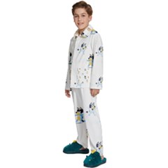 Kids  Long Sleeve Velvet Pajamas Set 
