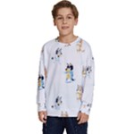 Bluey, Bluey merch, Bluey pattern, Bluey Bluey, bingo, Bluey design, bluey dog Kids Crewneck Sweatshirt Bluey, Bluey merch, Bluey pattern, Bluey Bluey, bingo, Bluey design, bluey dog Kids Crewneck Sweatshirt