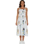 Bluey, Bluey merch, Bluey pattern, Bluey Bluey, bingo, Bluey design, bluey dog Sleeveless Shoulder Straps Boho Dress Bluey, Bluey merch, Bluey pattern, Bluey Bluey, bingo, Bluey design, bluey dog Sleeveless Shoulder Straps Boho Dress
