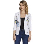 Bluey, Bluey merch, Bluey pattern, Bluey Bluey, bingo, Bluey design, bluey dog Women s One-Button 3/4 Sleeve Short Jacket Bluey, Bluey merch, Bluey pattern, Bluey Bluey, bingo, Bluey design, bluey dog Women s One-Button 3/4 Sleeve Short Jacket
