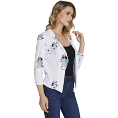Women s Casual 3/4 Sleeve Spring Jacket 
