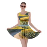 Sunflowers Flowers Nature Skater Dress