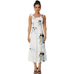 Bluey, Bluey merch, Bluey pattern, Bluey Bluey, bingo, Bluey design, bluey dog Tie-Strap Tiered Midi Chiffon Dress Bluey, Bluey merch, Bluey pattern, Bluey Bluey, bingo, Bluey design, bluey dog Tie-Strap Tiered Midi Chiffon Dress