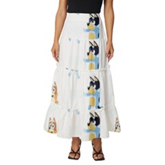 Tiered Ruffle Maxi Skirt 
