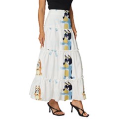 Tiered Ruffle Maxi Skirt 