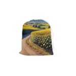 Sunflowers Flowers Nature Drawstring Pouch (Small)