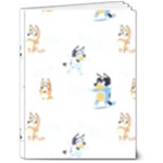 Bluey, Bluey merch, Bluey pattern, Bluey Bluey, bingo, Bluey design, bluey dog 6 x 8 Hardcover Notebook Bluey, Bluey merch, Bluey pattern, Bluey Bluey, bingo, Bluey design, bluey dog 6 x 8 Hardcover Notebook