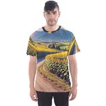 Sunflowers Flowers Nature Men s Sport Mesh T-Shirt