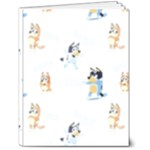 Bluey, Bluey merch, Bluey pattern, Bluey Bluey, bingo, Bluey design, bluey dog 7 x 9 Hardcover Notebook Bluey, Bluey merch, Bluey pattern, Bluey Bluey, bingo, Bluey design, bluey dog 7 x 9 Hardcover Notebook