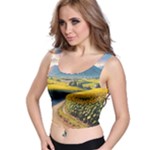 Sunflowers Flowers Nature Crop Top