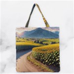 Sunflowers Flowers Nature Grocery Tote Bag